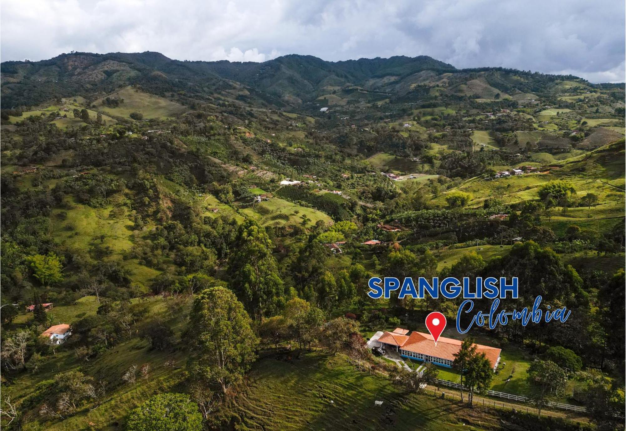 Spanglish Colombia Hotel Jericoc  Eksteriør billede